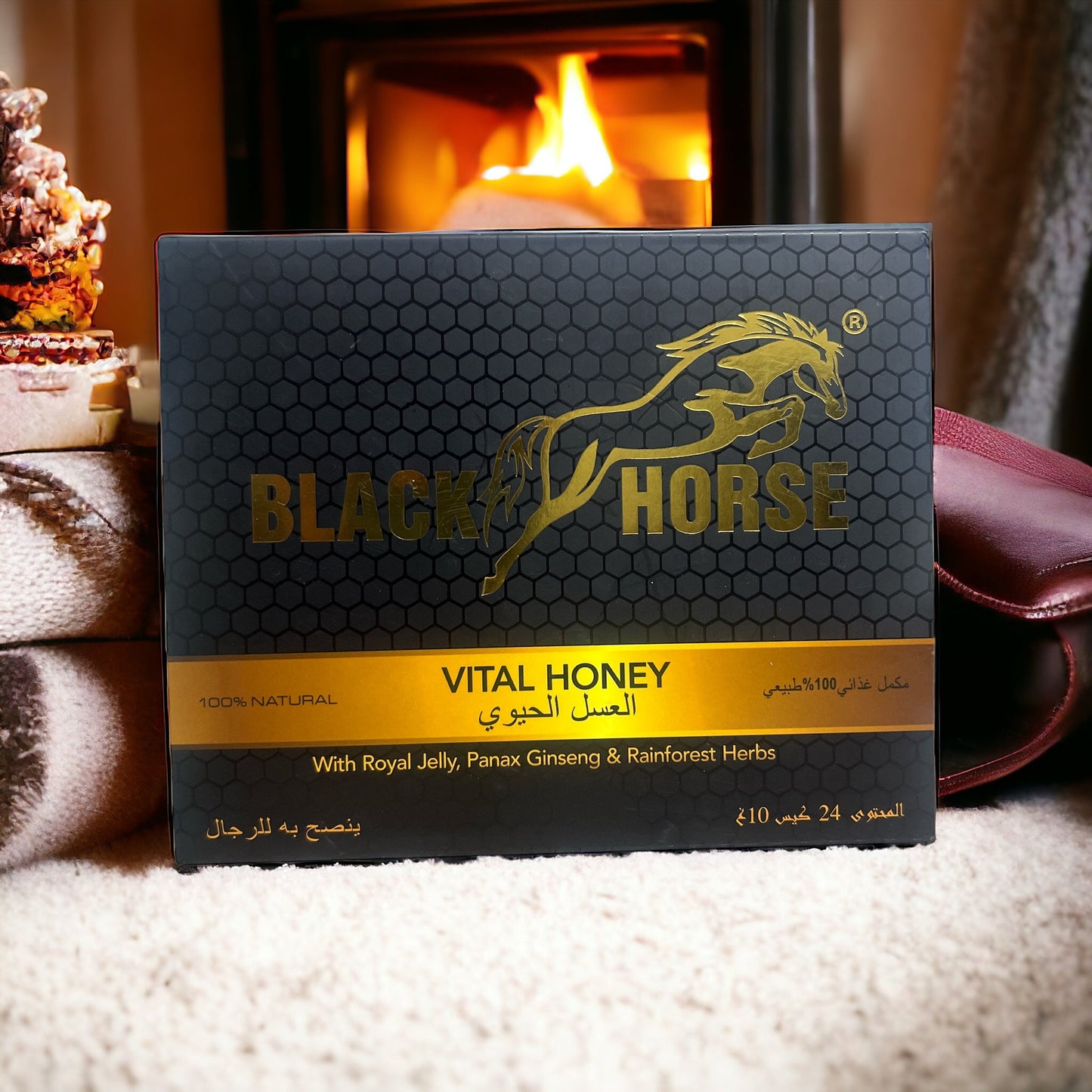 Black Horse vital Honey 10 gm ( 24 sachet )