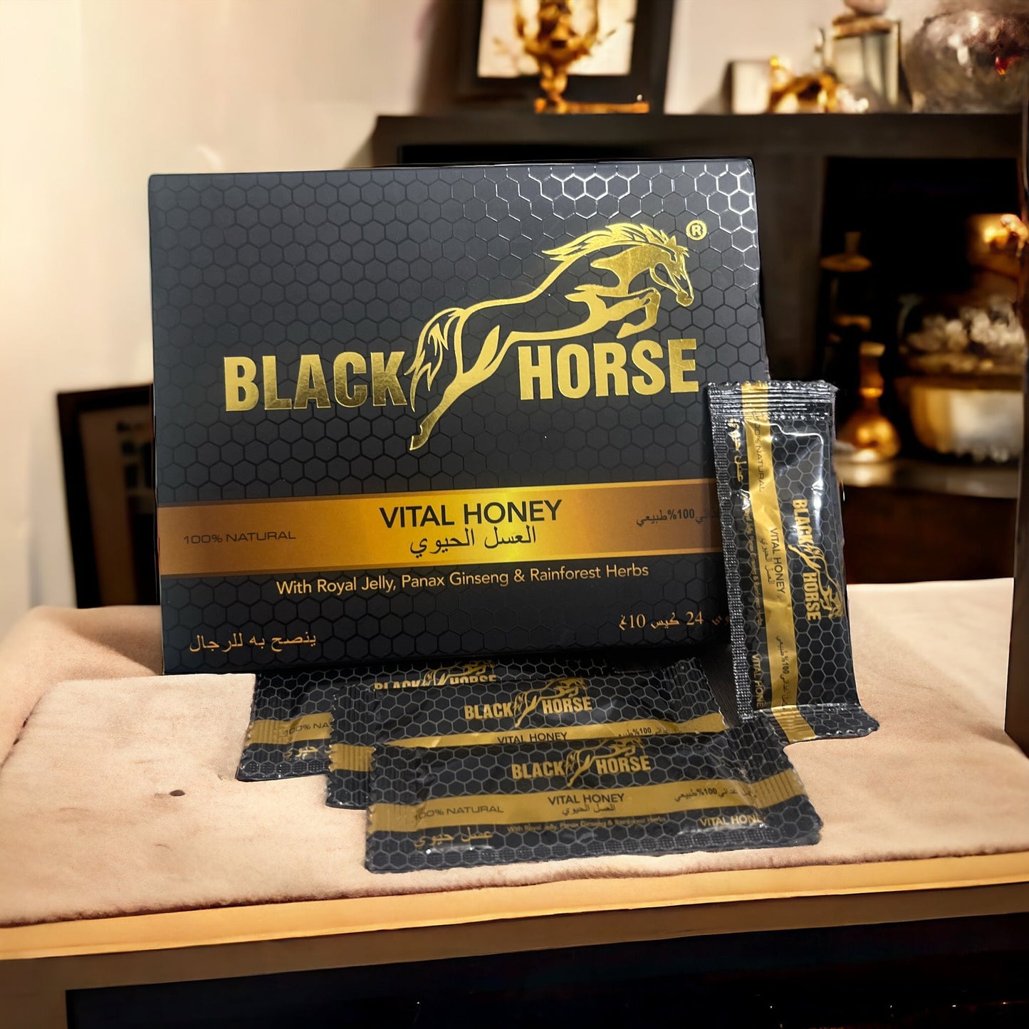 Black Horse vital Honey 10 gm ( 24 sachet )